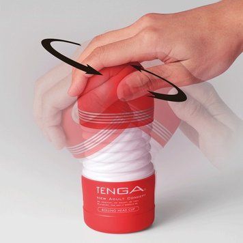 Мастурбатор Tenga Rolling Head Cup New (білий) 18561_EU фото