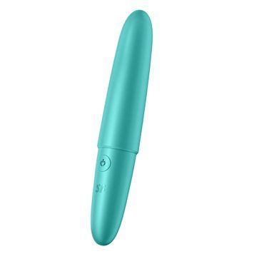 Вібратор для клітора Satisfyer Ultra Power Bullet 6, 12.8 см (бірюзовий) 107460 фото