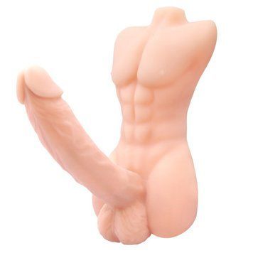 Фаллоимитатор Baile Temptation Bigger Man Monster Dick, 21 см (телесный) 90928 фото
