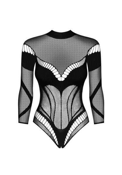 Боді Obsessive B135, S/M/L (чорний) 29410 фото