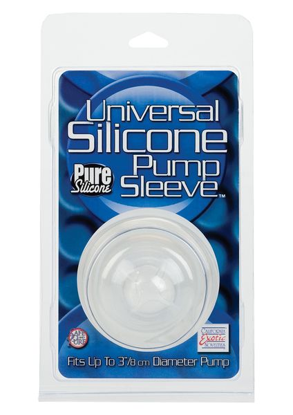 Насадка на помпу для пениса Universal Silicone Pump Sleeves, 6 см (прозрачный) 4293 фото