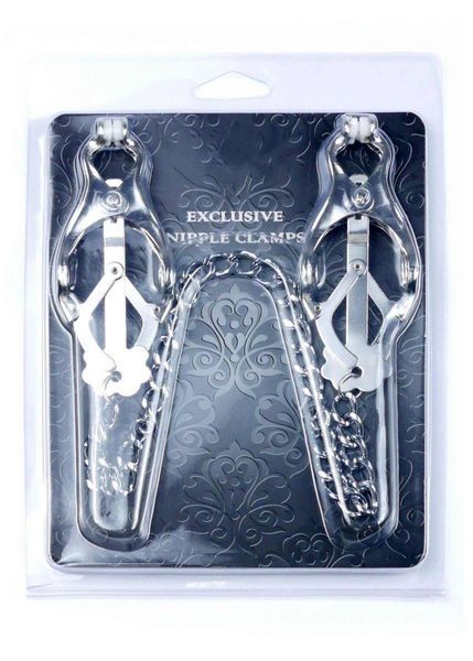 Затискачі для сосків Fetish B - Series Exclusive Nipple Clamps No.11, 45 см (сріблястий) 87664 фото