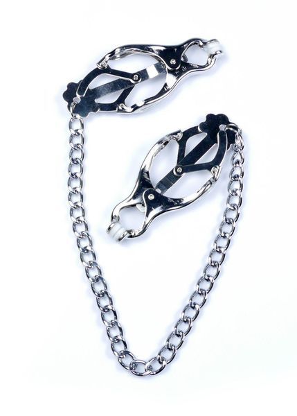 Затискачі для сосків Fetish B - Series Exclusive Nipple Clamps No.11, 45 см (сріблястий) 87664 фото