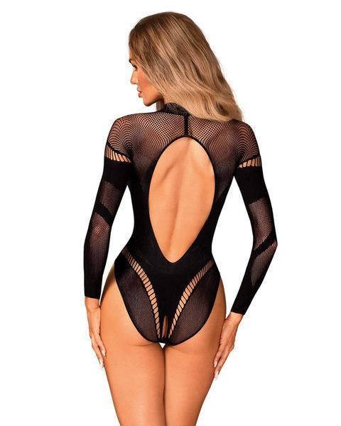 Боді Obsessive B135, S/M/L (чорний) 29410 фото
