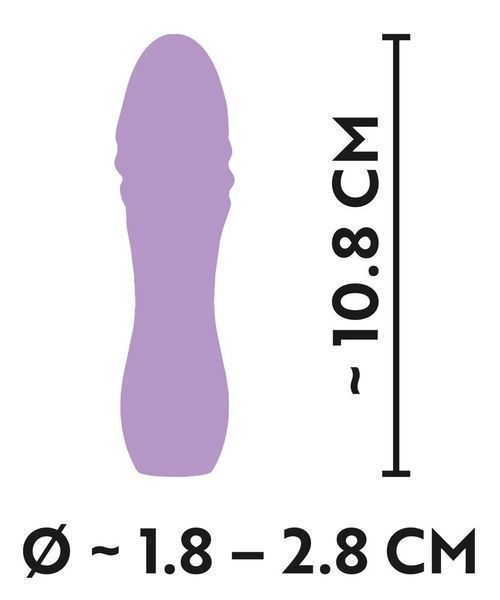 Вібратор Cuties Mini Vibrator, 10,8 см (фіолетовий) 27372 фото