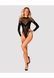 Боді Obsessive B135, S/M/L (чорний) 29410 фото 3