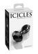 Анальная пробка Pipedream Icicles No.78, 9 см (черный) 11172 фото 2