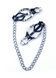 Затискачі для сосків Fetish B - Series Exclusive Nipple Clamps No.11, 45 см (сріблястий) 87664 фото 2