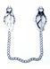Затискачі для сосків Fetish B - Series Exclusive Nipple Clamps No.11, 45 см (сріблястий) 87664 фото 1