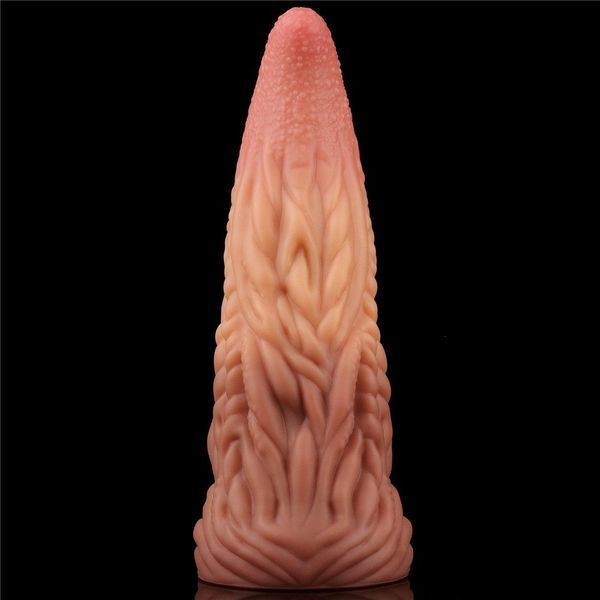 Фалоімітатор Dual-Layered Silicone 10'' Nature Cock, 25 см (коричневий) 44222 фото