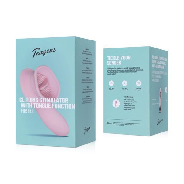Вибратор для клитора Teazers Clitoral Stimulator (розовый) 99318 фото