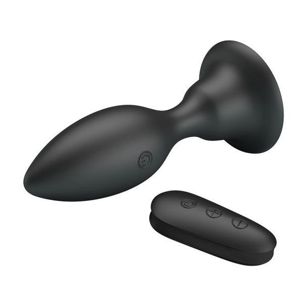 Анальна пробка MR Play Vibrating Anal Plug 10.8 см (чорний) 116752 фото
