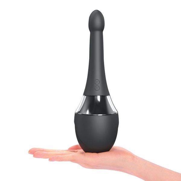 Автоматический анальный душ с вибрацией Dorcel Douche Mate Pro, 200 мл (черный) 18157 фото