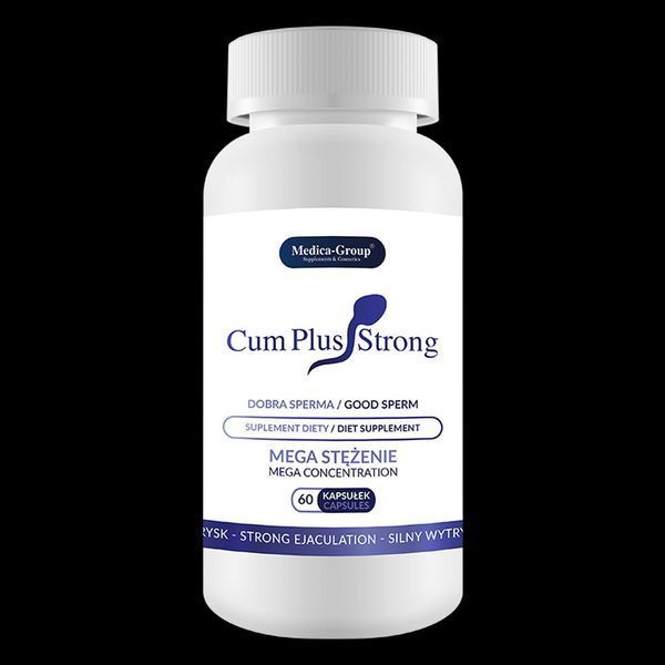Таблетки для чоловіків Medica-Group Cum Plus Strong, 60 шт. 13392 фото