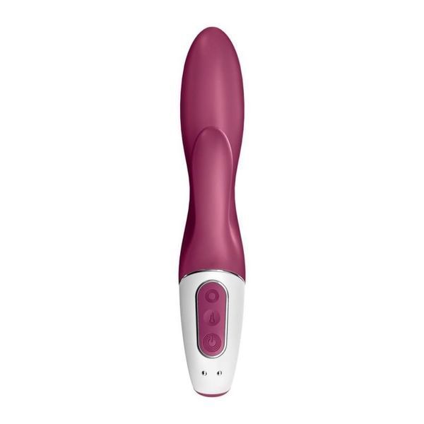 Вібратор-кролик Satisfyer Heated Affair, 20 см (бордовий) 25850 фото