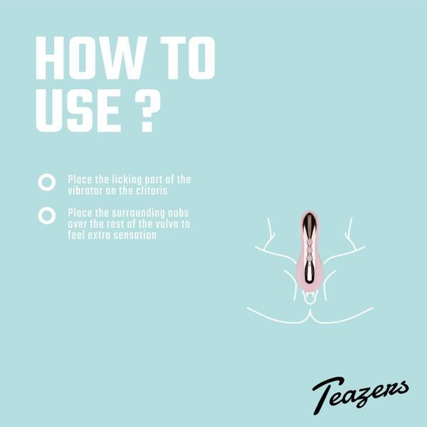 Вибратор для клитора Teazers Clitoral Stimulator (розовый) 99318 фото