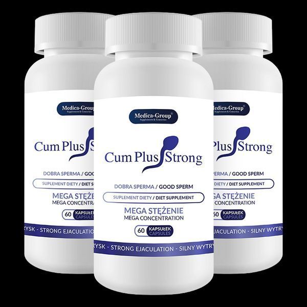 Таблетки для чоловіків Medica-Group Cum Plus Strong, 60 шт. 13392 фото