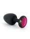 Анальная пробка со смещенным центром тяжести и кристаллом Dorcel Geisha Plug, 11 см (черный) 25680 фото 1
