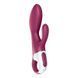 Вібратор-кролик Satisfyer Heated Affair, 20 см (бордовий) 25850 фото 4