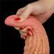 Фалоімітатор Dual-Layered Silicone 10'' Nature Cock, 25 см (коричневий) 44222 фото 8