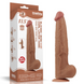 Фаллоимитатор LoveToy Sliding-Skin Dual Layer Dong King Sized, 34 см (коричневый) 22251 фото 22