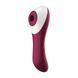 Вакуумний кліторальний стимулятор з вібрацією Satisfyer Dual Crush (бордовий) 26548 фото 3
