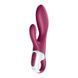 Вібратор-кролик Satisfyer Heated Affair, 20 см (бордовий) 25850 фото 8