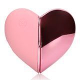 Вібратор для клітора Loveline Tapping Heart (рожевий) 61326 фото