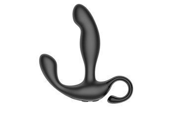Стимулятор простати B - Series Cute Finger Wiggle, 17.1 см (чорний) 86936 фото