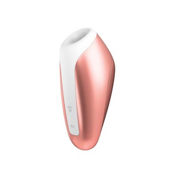 Вакуумный стимулятор клитора Satisfyer Love Breeze, 9,8 см (оранжевый) 10395 фото