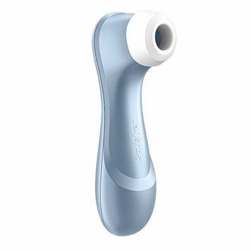 Вакуумний стимулятор клітора Satisfyer Pro 2, 16 см (блакитний) 62400 фото