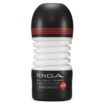 Мастурбатор Tenga Rolling Head Cup Strong (білий) 37124 фото