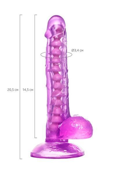 Фаллоимитатор A-Toys by Toyfa Celiam, 20.5 см (фиолетовый) 98476 фото