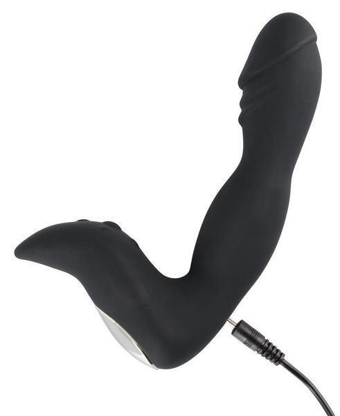 Масажер простати Rebel Rechargeable Prostate Stimulator, 12.7 см (чорний) 19154 фото
