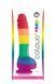 Фаллоимитатор Colours Pride Edition 8 Inch, 25.6 см (радужный) 111498 фото 1