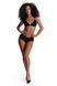 Комплект білизни Demoniq LadyX Luna, XXL (чорний) 88224 фото 1