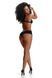 Комплект білизни Demoniq LadyX Luna, XXL (чорний) 88224 фото 2
