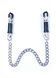 Затискачі для сосків Fetish B - Series Exclusive Nipple Clamps No.12, 43.5 см (сріблястий) 87666 фото 1