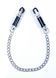 Затискачі для сосків Fetish B - Series Exclusive Nipple Clamps No.12, 43.5 см (сріблястий) 87666 фото 2