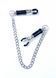 Затискачі для сосків Fetish B - Series Exclusive Nipple Clamps No.12, 43.5 см (сріблястий) 87666 фото 3