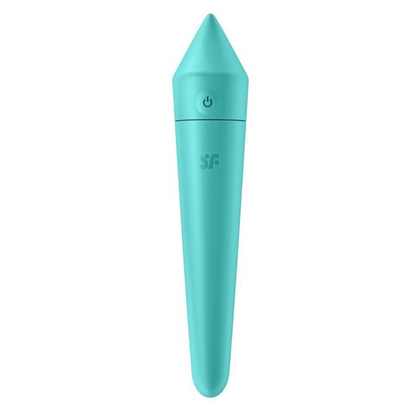 Міні вібратор Satisfyer Ultra Power Bullet 8, 13,6 см (блакитний) 12257 фото