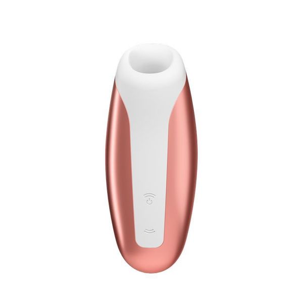 Вакуумный стимулятор клитора Satisfyer Love Breeze, 9,8 см (оранжевый) 10395 фото