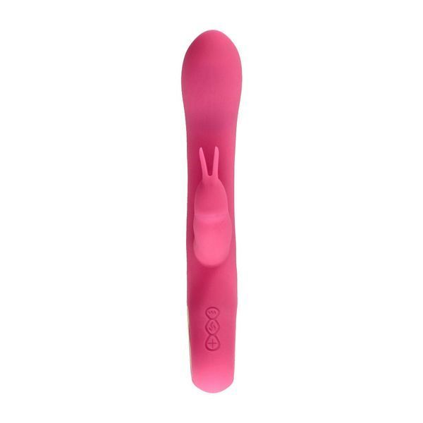 Вибратор-кролик Toyz4lovers Riscaldante Handy Grip Hot, 19 см (розовый) 74372 фото