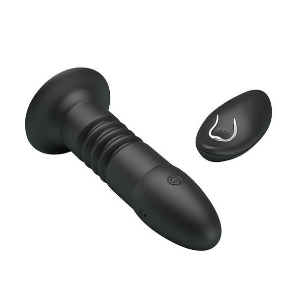 Анальна пробка Mr. Play Remote Control, 13.8 см (чорний) 163542 фото