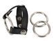 Набір ерекційних кілець Bad Kitty Leather Strap (чорний) 40754_EU фото 3
