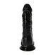 Двойной фаллоимитатор Toyz4lovers Caino e Abele, 15.5 см (черный) 221230 фото 3