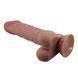 Фалоімітатор Baile Sliding Skin Bendable 9,4'', 24 см (коричневий) 54160 фото 5