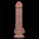 Фалоімітатор Lovetoy Dual-Layered Silicone Nature, 20,5 см (коричневий) 46736 фото 5