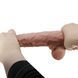 Фалоімітатор Baile Sliding Skin Bendable 9,4'', 24 см (коричневий) 54160 фото 8