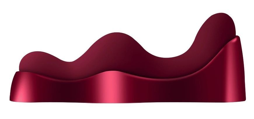 Вибратор Rocks Off Ruby Glow Blush, 18.5 см (красный) 70630 фото